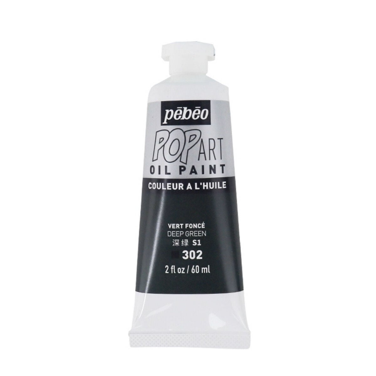 Pebeo Pop Art Yağlı Boya 60ml 302 Deep Green
