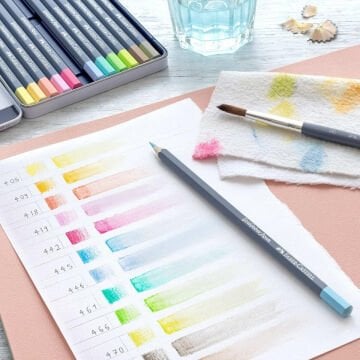 Faber Castell Creative Studio Goldfaber Aquarell Boya Kalemi 36 Renk Seti