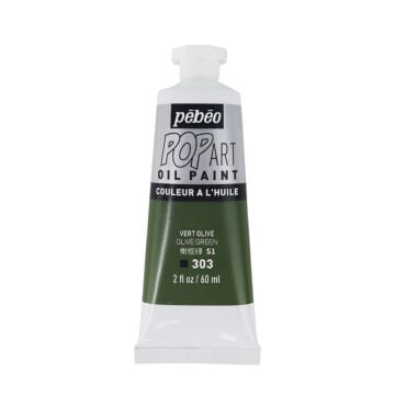 Pebeo Pop Art Yağlı Boya 60ml 303 Olive Green