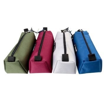 BBack Üçgen Kalemlik Geniş 20x8x7cm Kırmızı