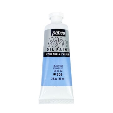 Pebeo Pop Art Yağlı Boya 60ml 306 Cyan Blue
