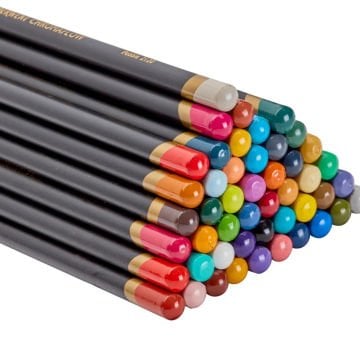 Derwent Chromaflow Kuru Boya Kalem Seti Metal Kutu 48li