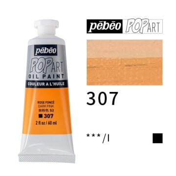 Pebeo Pop Art Yağlı Boya 60ml 307 Dark Rose