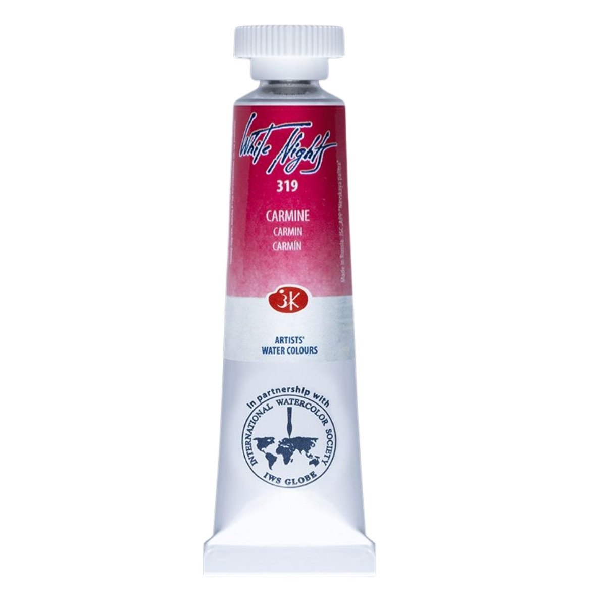 White Nights Watercolor Tüp Sulu Boya 10ml 319 Carmine