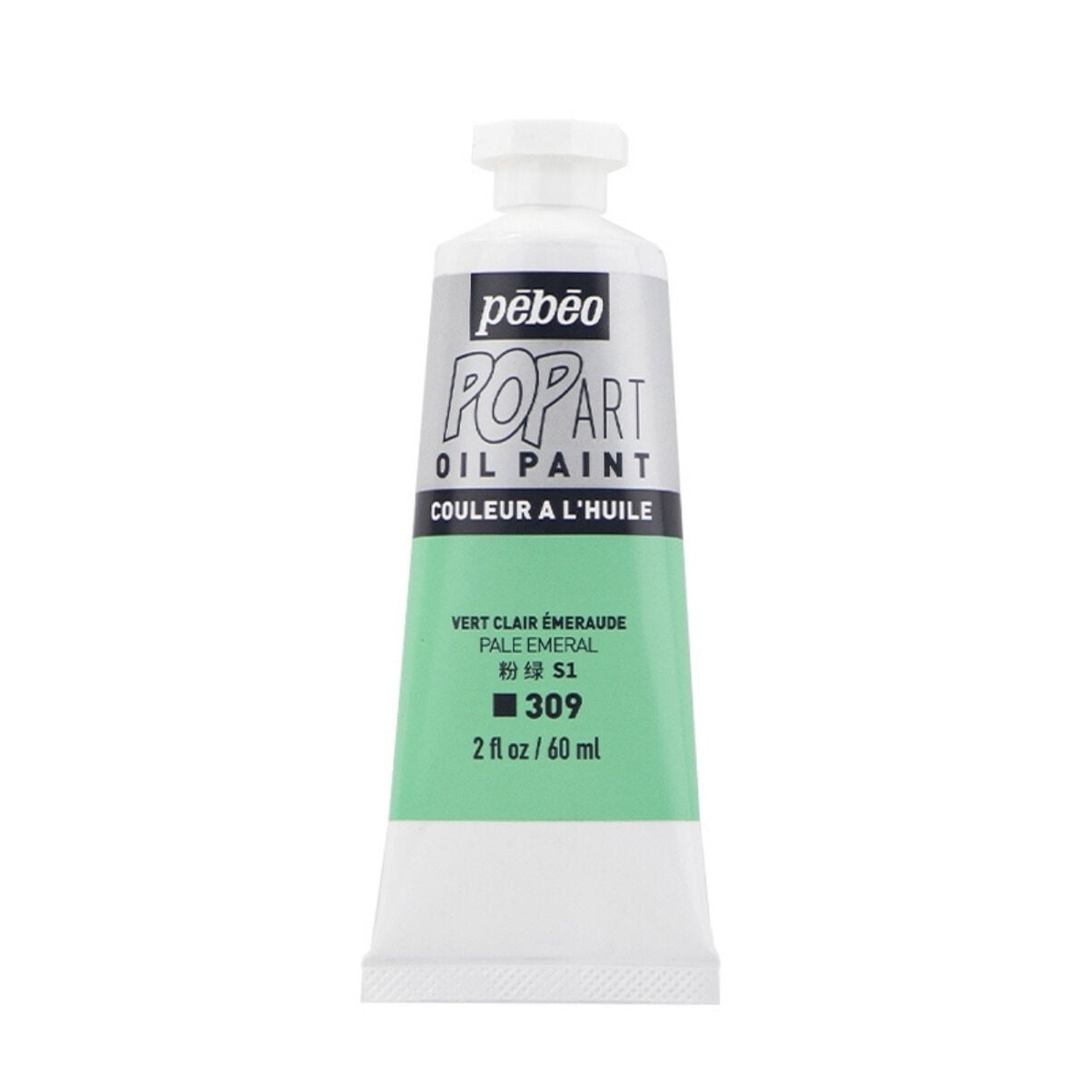 Pebeo Pop Art Yağlı Boya 60ml 309 Pale Emerald