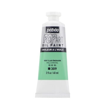 Pebeo Pop Art Yağlı Boya 60ml 309 Pale Emerald