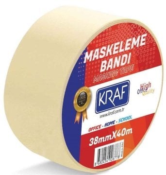 Kraf Maskeleme Bandı 38mmx40m 4038G