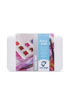 Van Gogh Profesyonel Sulu Boya 12 Renk Pinks + Violets