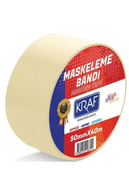 Kraf Maskeleme Bandı 50mmx40m 4050G