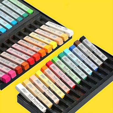 Mungyo Gallery Kuru Pastel Boya Seti Ahşap Kutu 72li