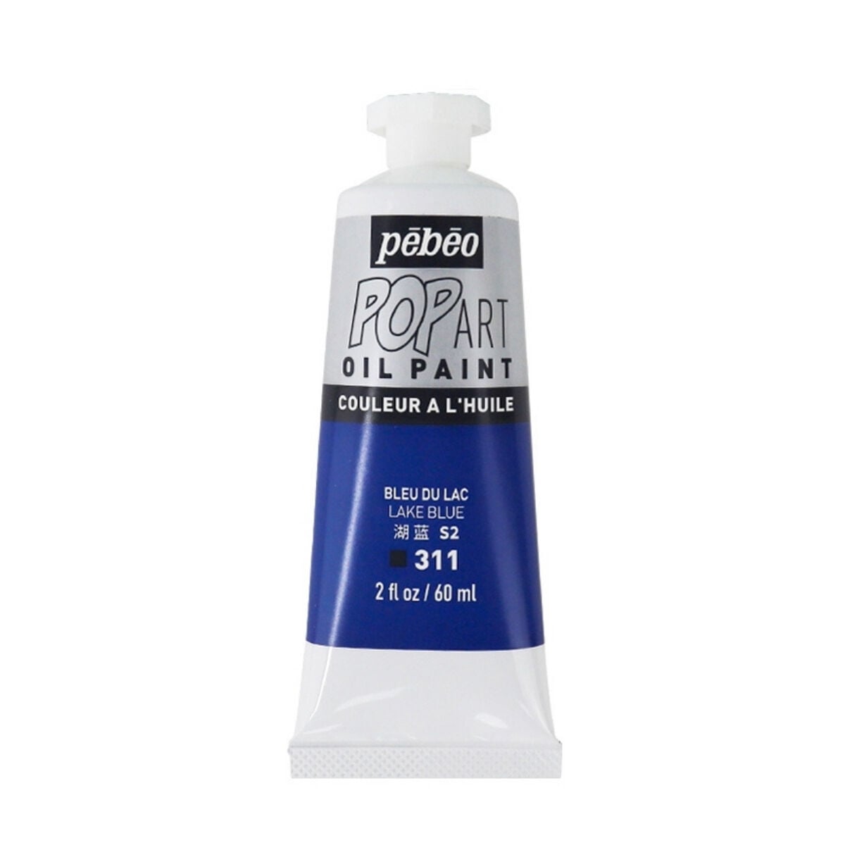 Pebeo Pop Art Yağlı Boya 60ml 311 Lake Blue