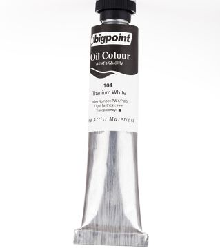 Bigpoint Yağlı Boya 45ml 104 Titanium White