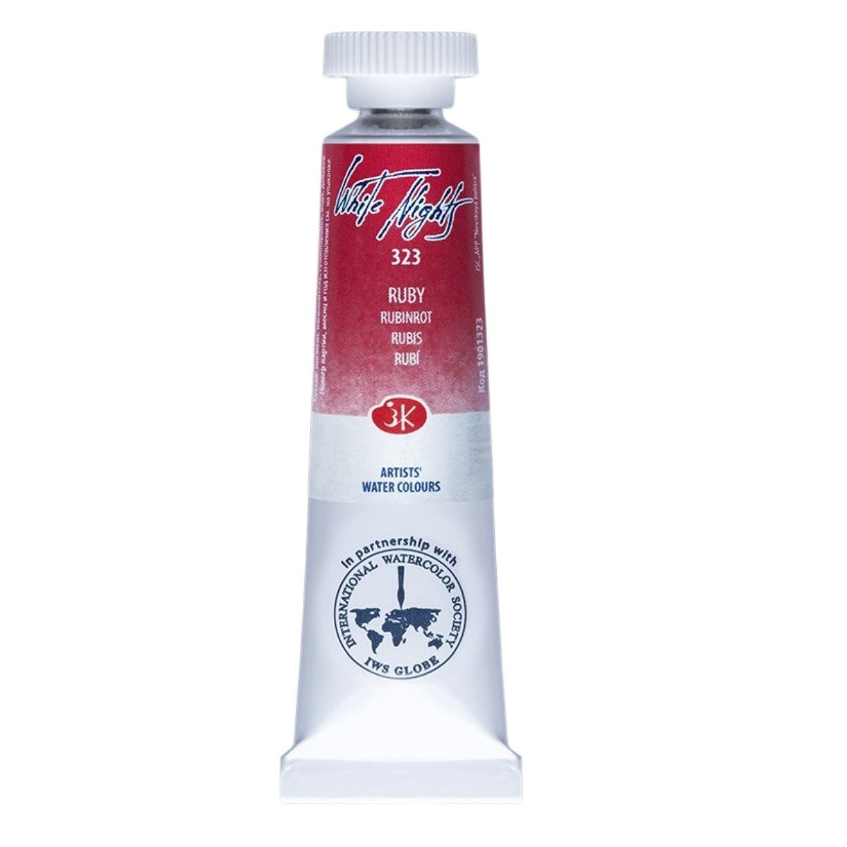 White Nights Watercolor Tüp Sulu Boya 10ml 323 Ruby