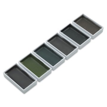 Zig Gansai Tambi Sulu Boya Seti 6 Renk Graphite MC20GR/6V