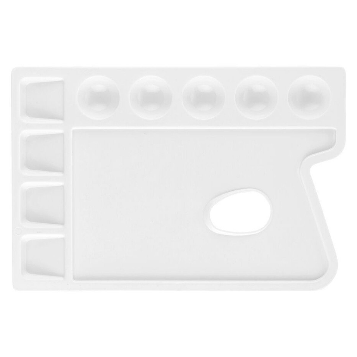 Bigpoint Sanatsal Plastik Palet Godeli 24cm