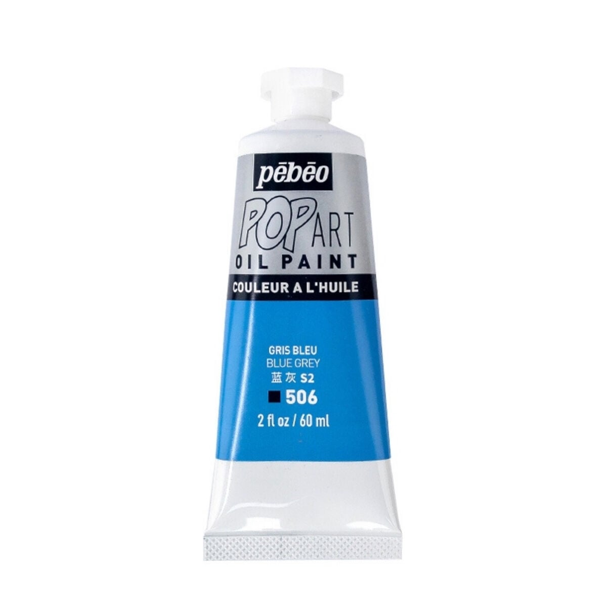 Pebeo Pop Art Yağlı Boya 60ml 506 Blue Grey