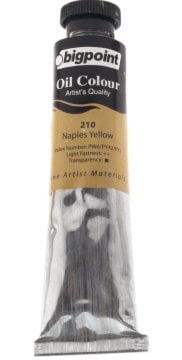 Bigpoint Yağlı Boya 45ml 210 Naples Yellow