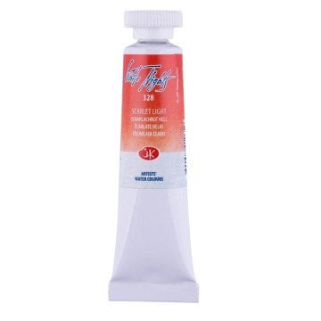 White Nights Watercolor Tüp Sulu Boya 10ml 328 Scarlet Light