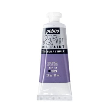 Pebeo Pop Art Yağlı Boya 60ml 507 Violet Grey