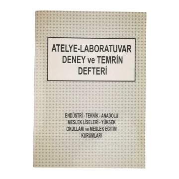 Dilman Atelye Laboratuvar Deney ve Temrin Defteri 40yp