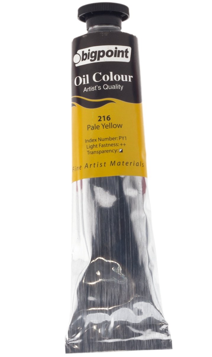Bigpoint Yağlı Boya 45ml 216 Yellow Light
