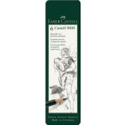 Faber Castell 9000 Art Set Dereceli Karakalem Eskiz Çizim 6'lı Set