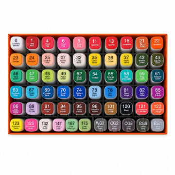 Cengo Twin Marker Seti 60lı