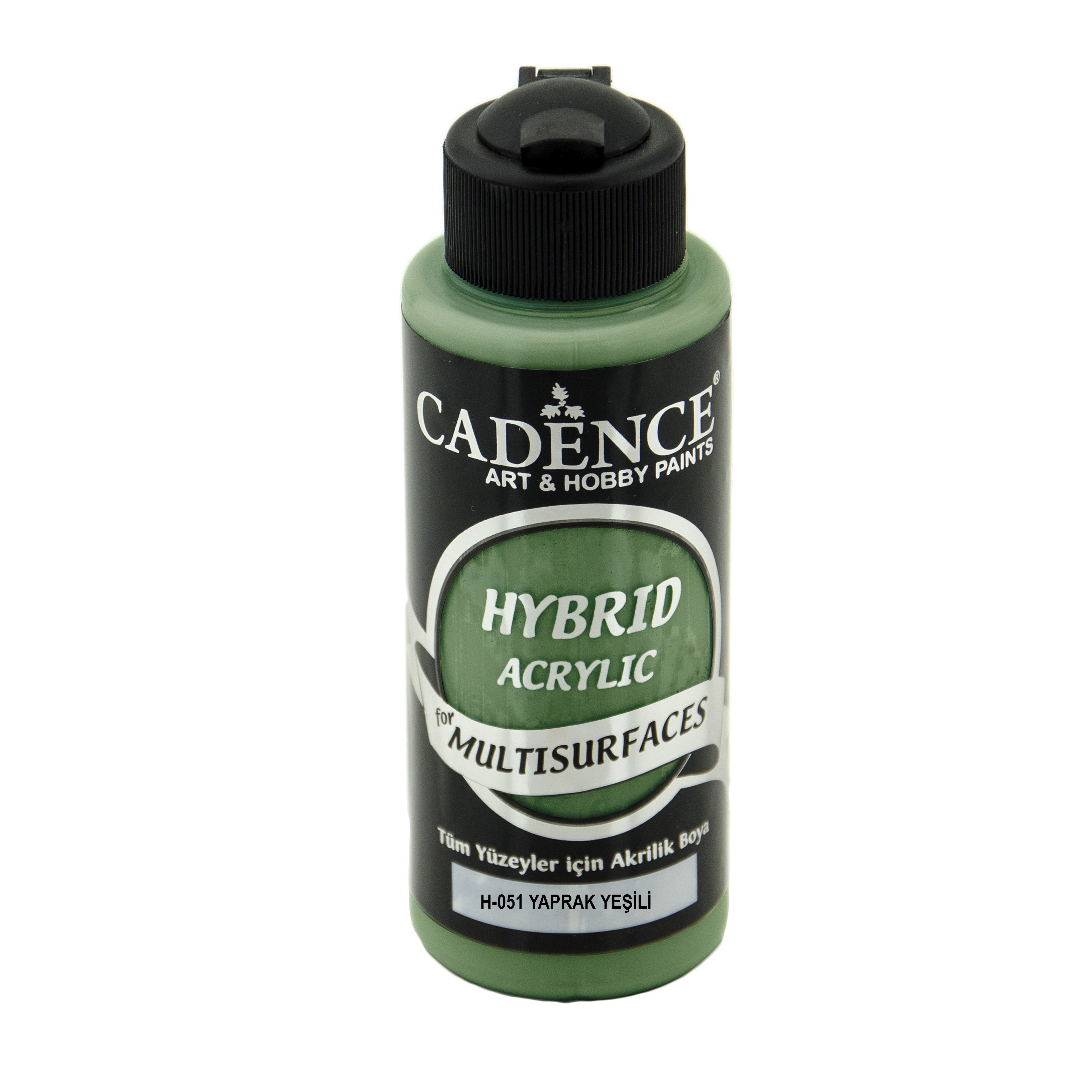 Cadence Hybrid Multisurface Akrilik Boya 120ml H-051 Yaprak Yeşili