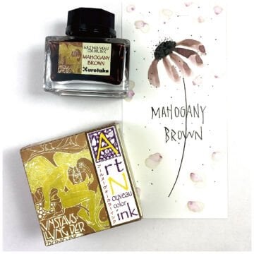 Zig Art Nouveau Mürekkep 20gr Mahogany Brown ECF160-542