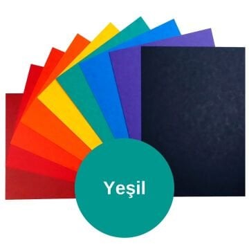 Murano Paspartu Kartonu Çift Taraflı 0.9-1.0mm 33x50cm Yeşil