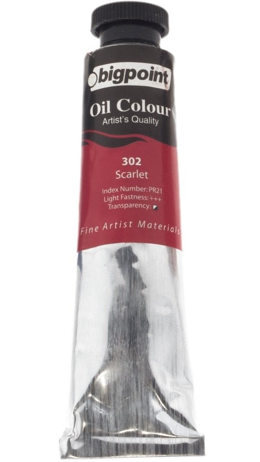 Bigpoint Yağlı Boya 45ml 302 Scarlet
