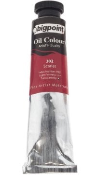 Bigpoint Yağlı Boya 45ml 302 Scarlet