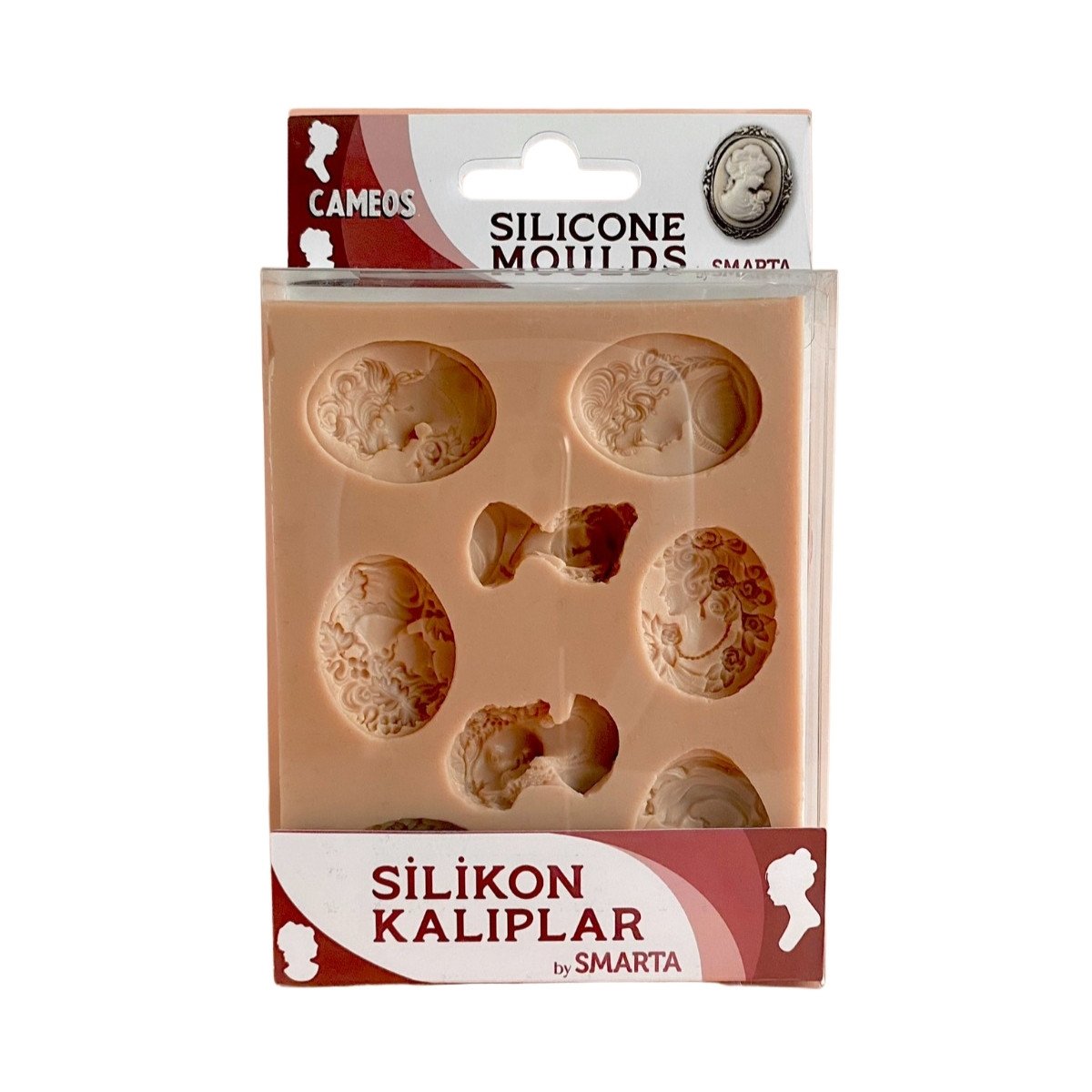 Smarta Silikon Kalıplar Cameos 100x130x15mm