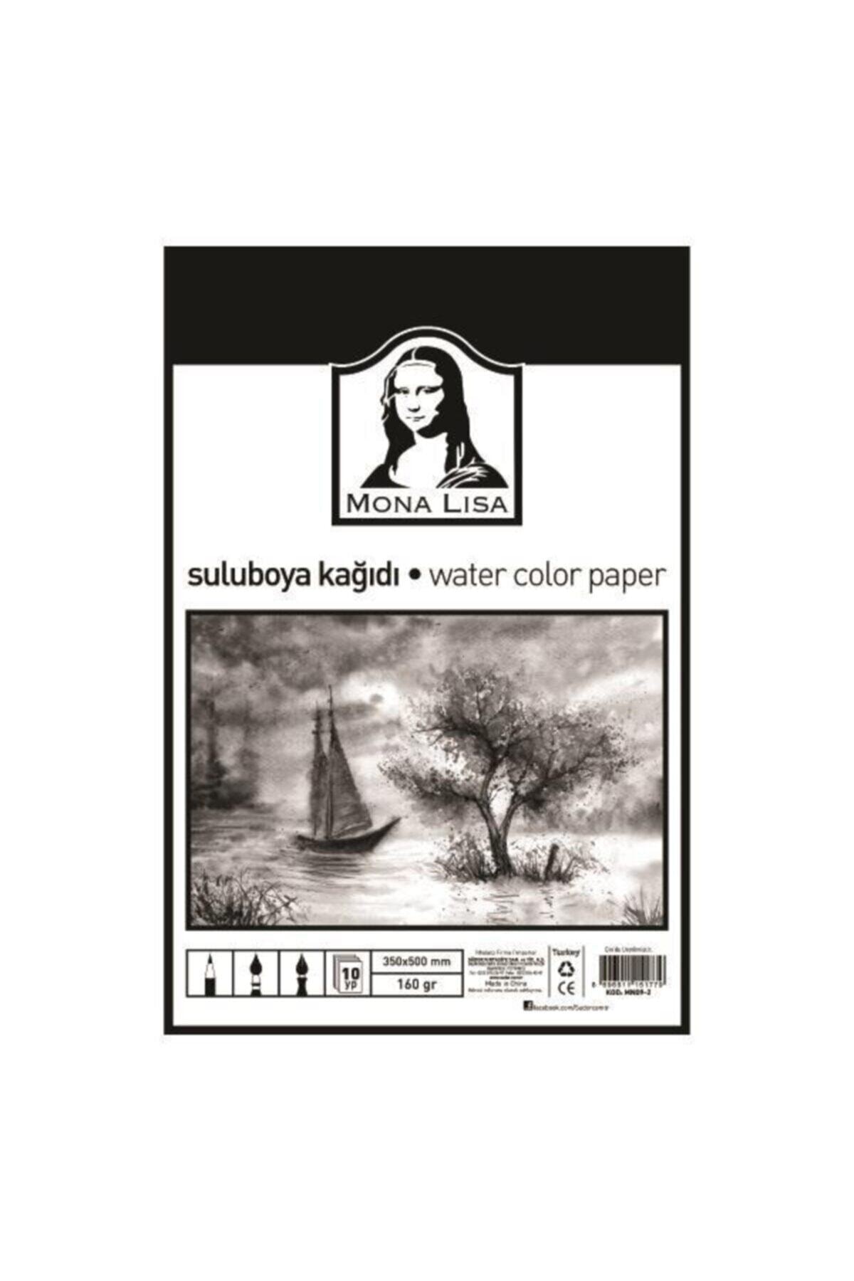 Monalisa Sulu Boya Kağıdı 350x500mm 160gr 10lu (MN09-2)