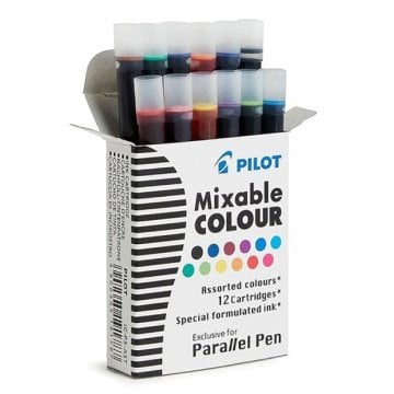 Pilot Parallel Pen Orijinal Kartuş 12 Adet Farklı Renk