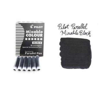 Pilot Parallel Pen Orijinal Kartuş Siyah 6lı