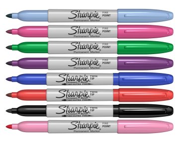 Sharpie Permanent Markör Fine - Limon Yeşil