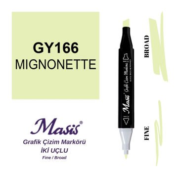 Masis Twin Çift Uçlu Marker Kalemi 166 Mignonette