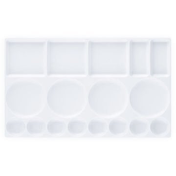 Bigpoint Sanatsal Plastik Palet Godeli 27cm