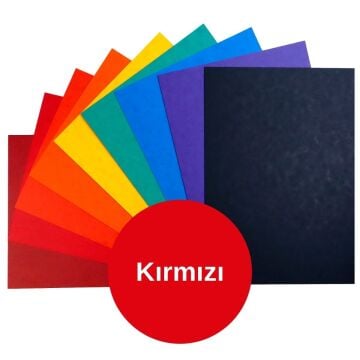 Murano Paspartu Kartonu Çift Taraflı 0.9-1.0mm A3 Kırmızı