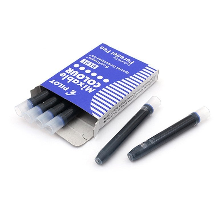 Pilot Parallel Pen Orijinal Kartuş Mavi 6lı