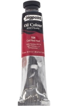 Bigpoint Yağlı Boya 45ml 326 Cadmium Red Hue