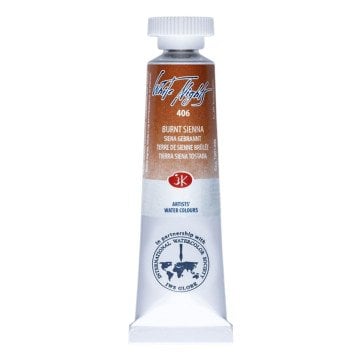 White Nights Watercolor Tüp Sulu Boya 10ml 406 Burnt Sienna