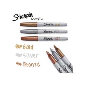 Sharpie Permanent Markör Fine - Metalik Altın