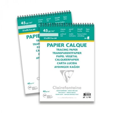 Clairefontaine Calque Aydinger Defter Spiralli A4 45gr 30yp