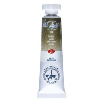 White Nights Watercolor Tüp Sulu Boya 10ml 418 Umber
