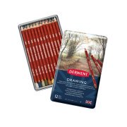 Derwent Drawing Kuru Boya Kalem Seti 12li