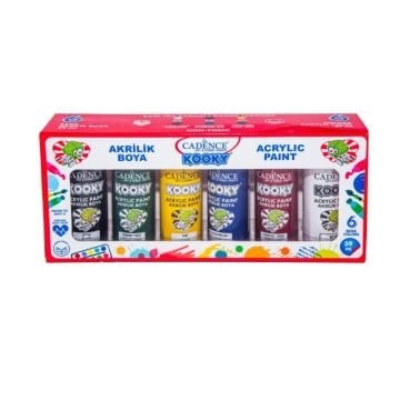 Cadence Kooky Akrilik Boya Seti 6x59ml