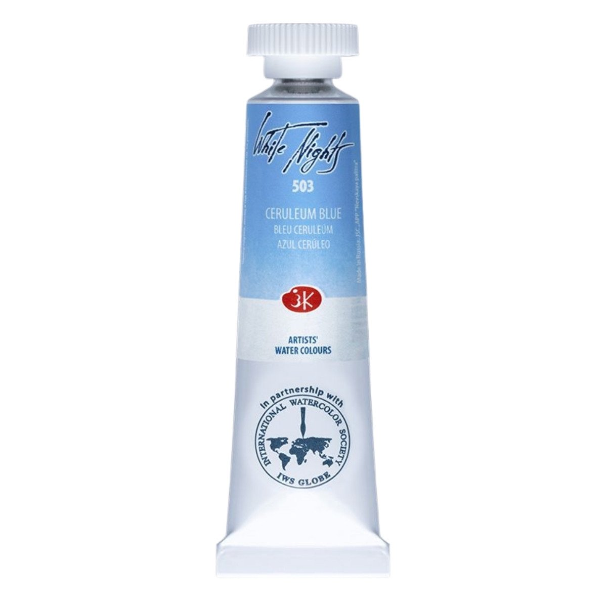 White Nights Watercolor Tüp Sulu Boya 10ml 503 Ceruleum Blue
