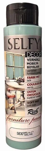 Rich Selfy Decor Vernikli Mobilya Boya 500cc 5830 Milano